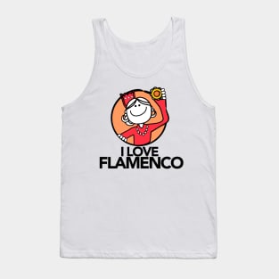 I Love Flamenco Tank Top